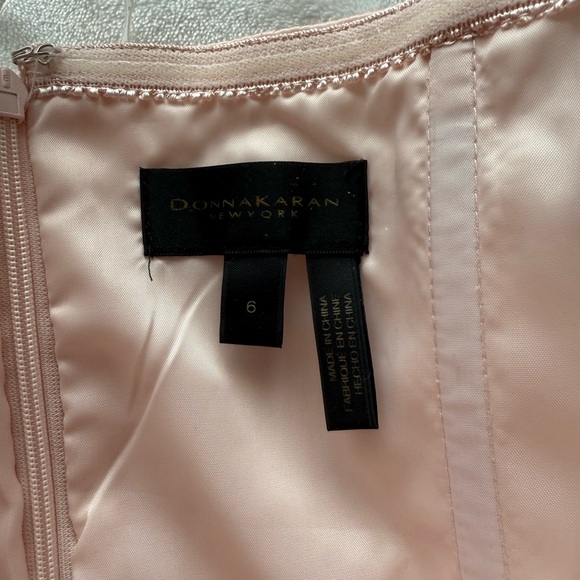 Donna Karan One Shoulder Pink Dress - Picture 3 of 4